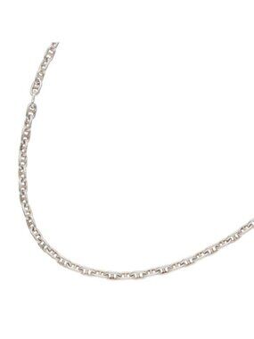 Hermes Chaine D'ancre Mini Serie TTPM Silver Necklace 40 cm